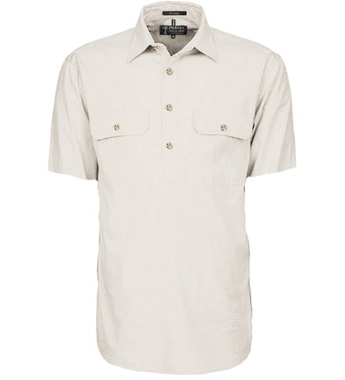 Men's Pilbara Closed Front S/S Shirt  RM200CFS