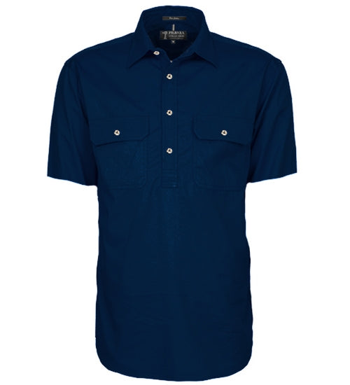 Men's Pilbara Closed Front S/S Shirt  RM200CFS