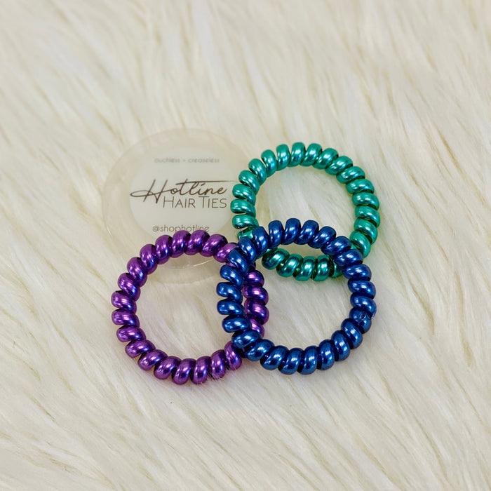 Metallic Gem Stones Set Hair Tie Shop Hotline