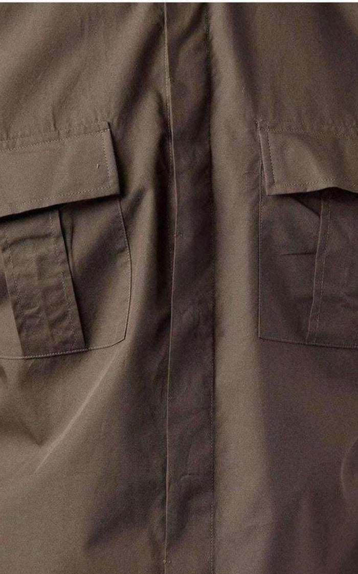 Balmain Military Khaki Shirt Style - Runway Catalog