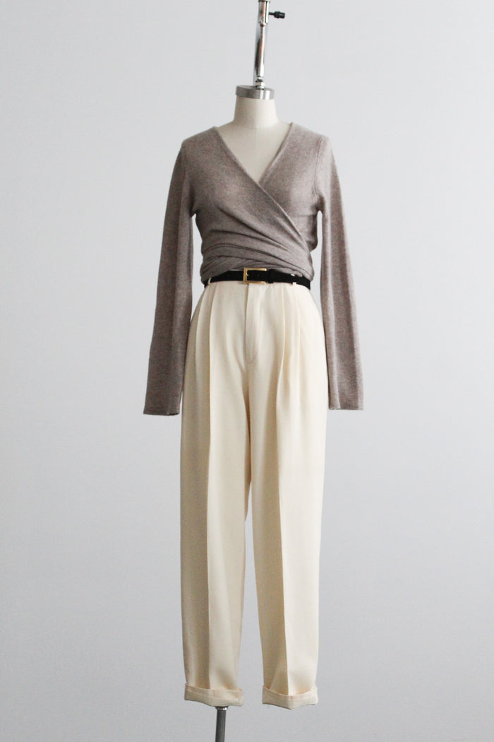 milkweed wool trousers