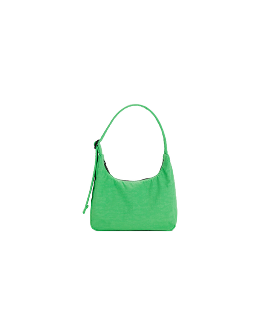 MINI NYLON SHOULDER BAG ALOE GREEN