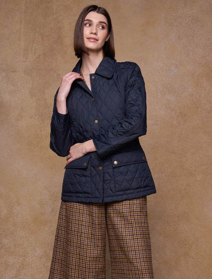 Molly Quilted Jacket #color_navy