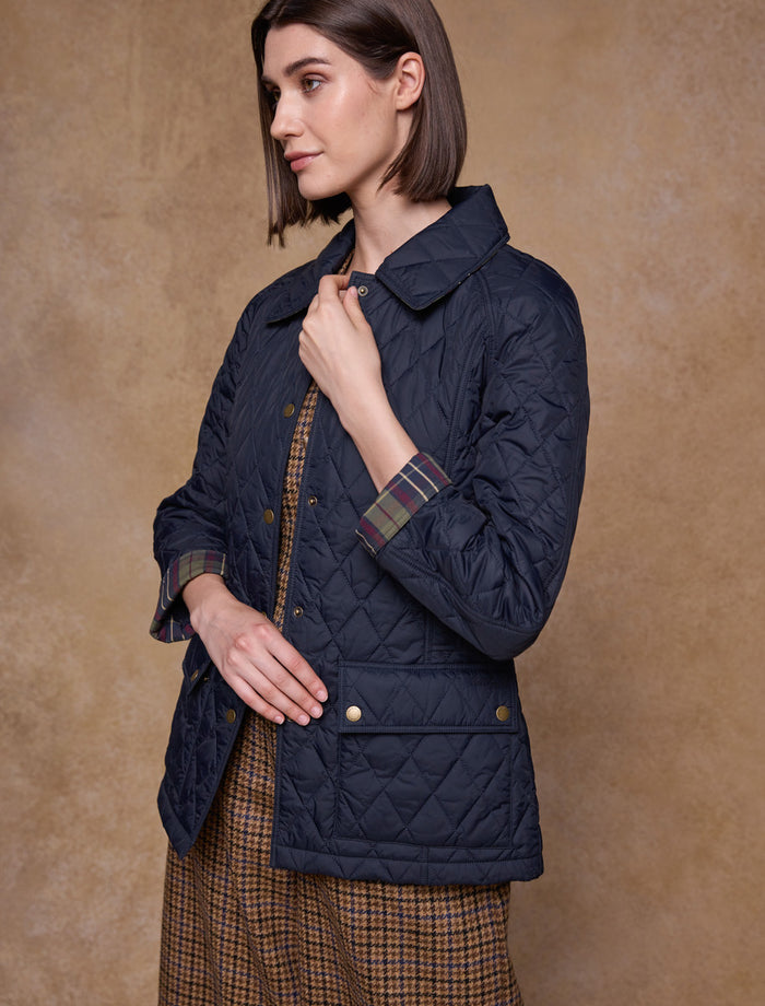 Molly Quilted Jacket #color_navy