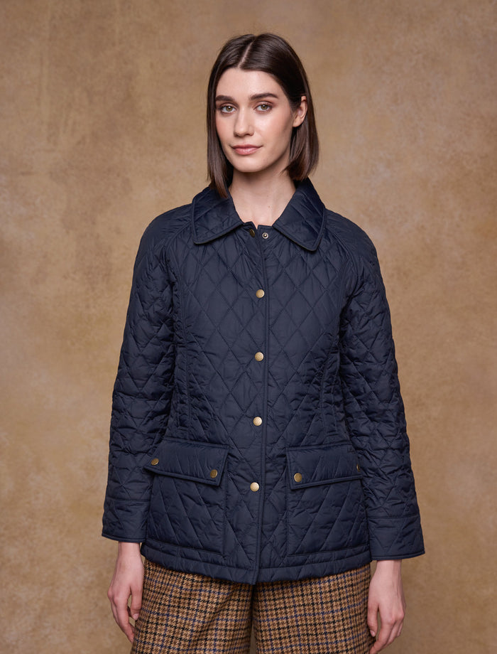 Molly Quilted Jacket #color_navy