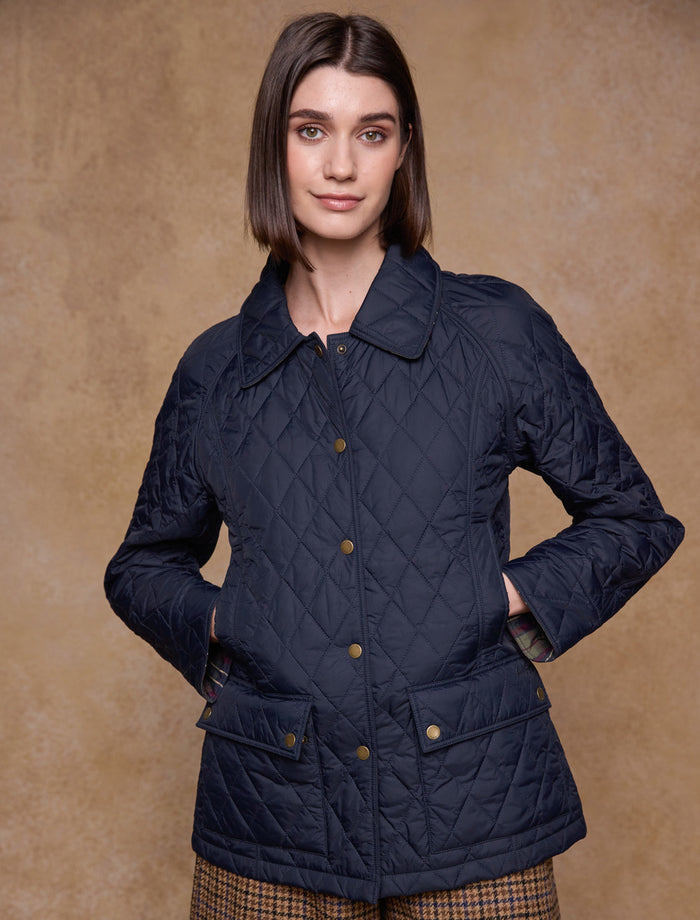 Molly Quilted Jacket #color_navy