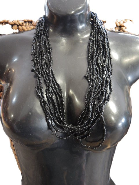 Multi Strand Seed Bead Necklace