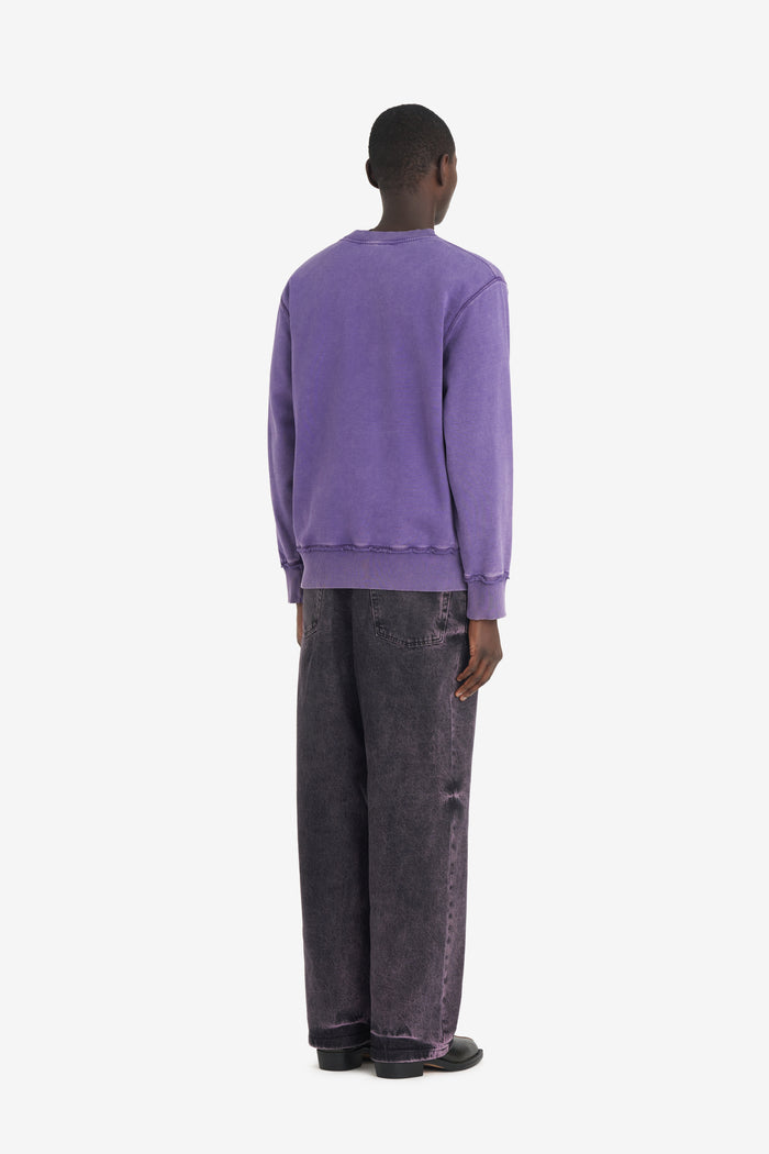 NATIONAL CREW ACCENT XXS / PURPLE