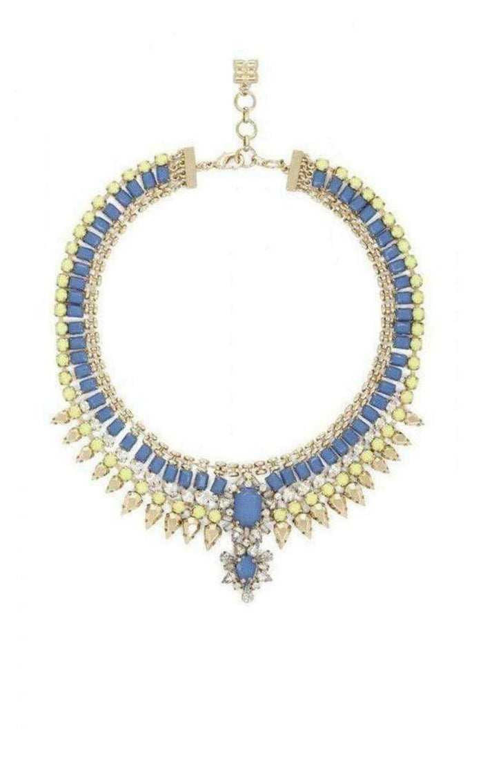 BCBGMAXAZRIA Natural Stone Spike Necklace - Runway Catalog