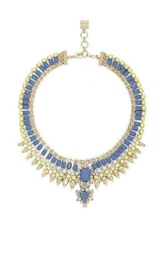 BCBGMAXAZRIA Natural Stone Spike Necklace - Runway Catalog