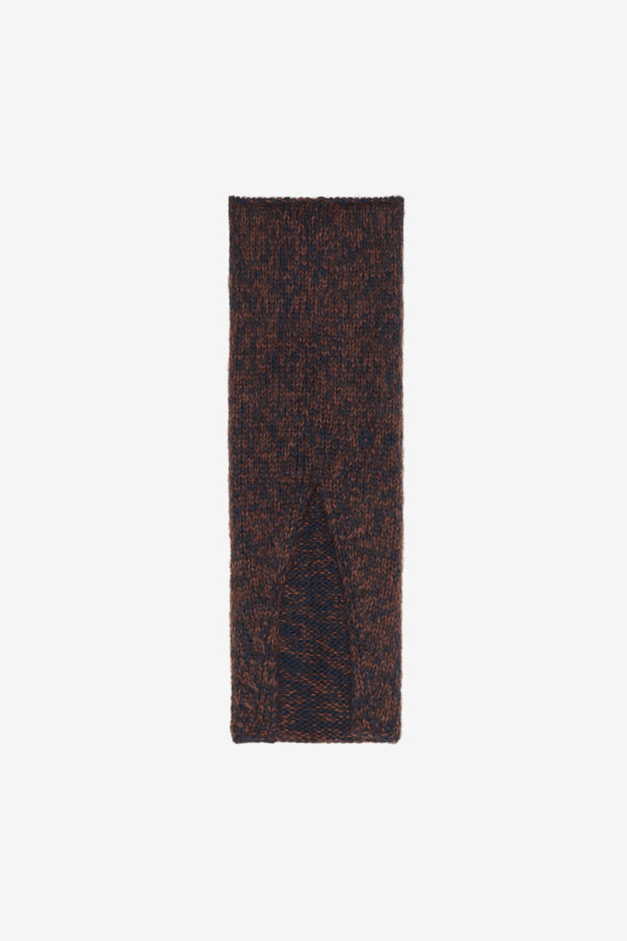 NECK WARMER MARLED ONE SIZE / RUST