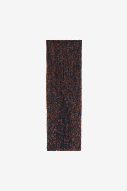 NECK WARMER MARLED ONE SIZE / RUST