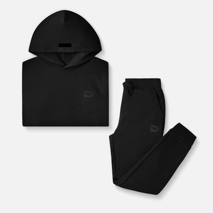 NEW! DRIP CORE HOODIE - BLACK
