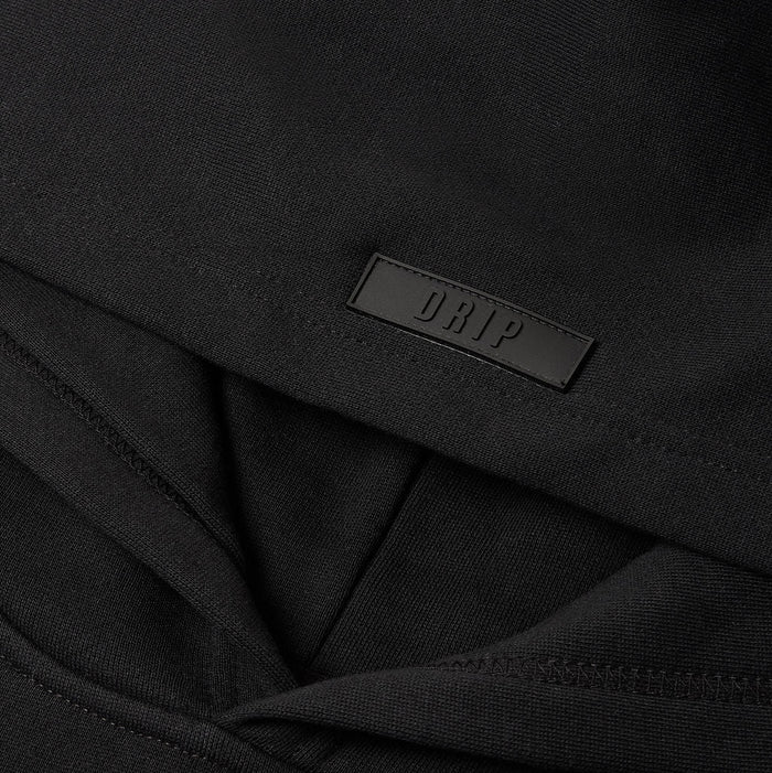 NEW! DRIP CORE HOODIE - BLACK