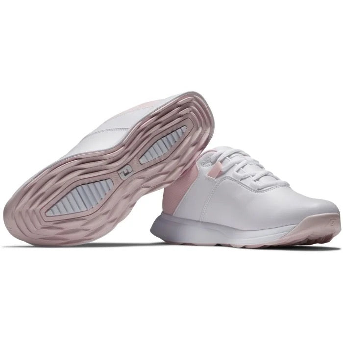New Women's Footjoy ProLite Golf Shoes White/Pink Size 9.5 MSP$100