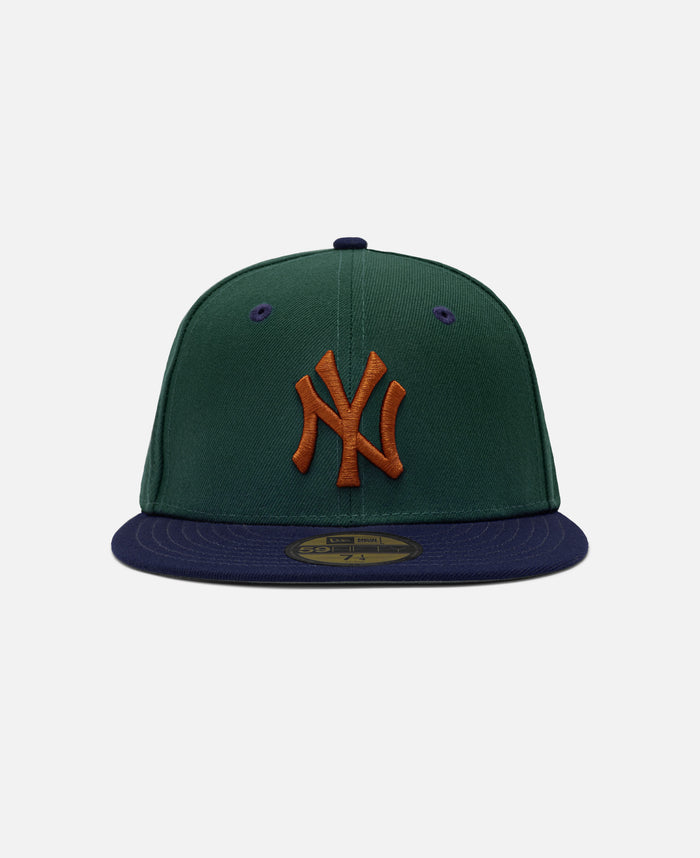 New York Yankees Logo 59FiftyCap (Green)