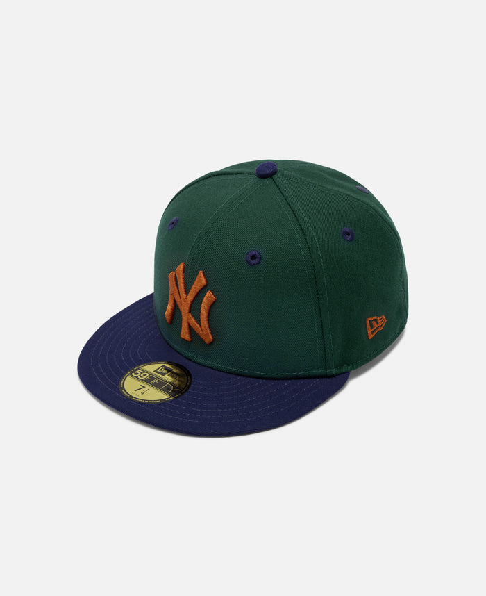 New York Yankees Logo 59FiftyCap (Green)