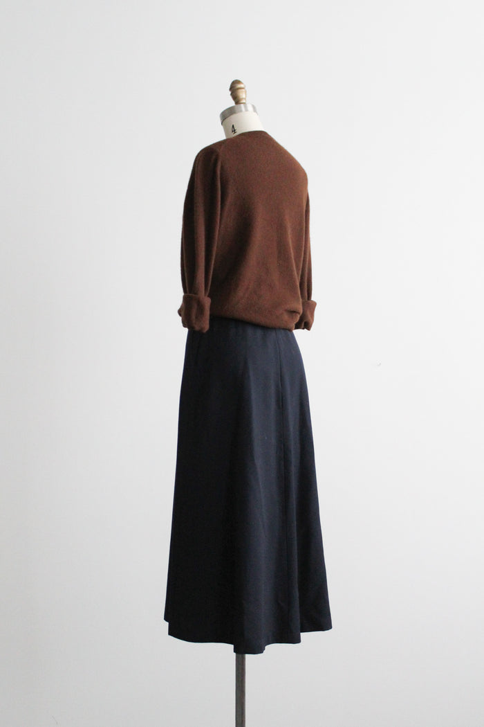 nightwood wool midi skirt