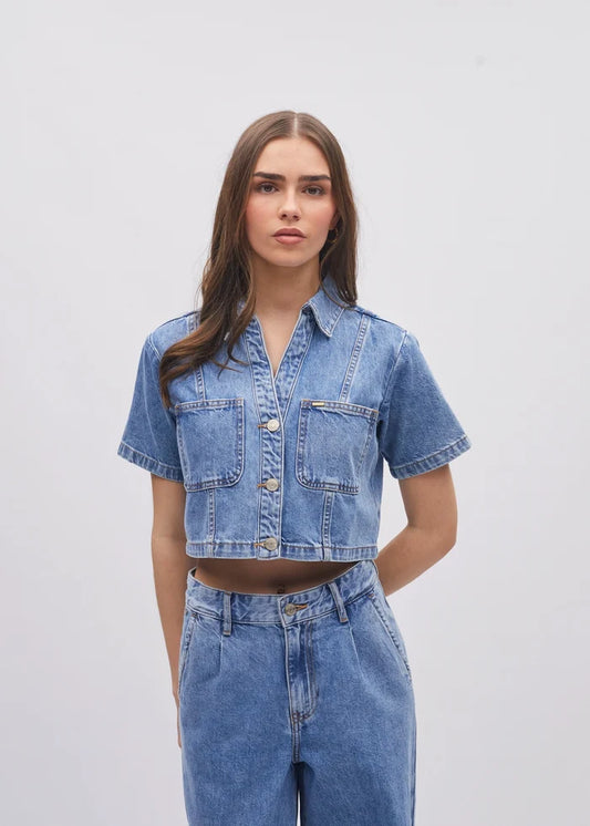 Nina Shirt Light Blue