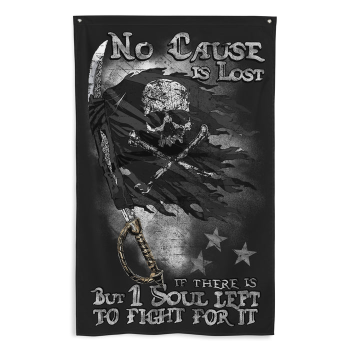 No Cause is Lost Wall Flag