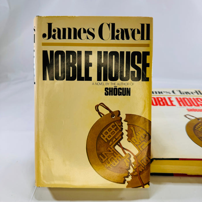 Noble House Volume One & Two by James Clavell 1981 Delecort Press