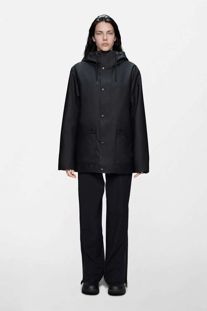 RAINS Nome Parka Black Jacket
