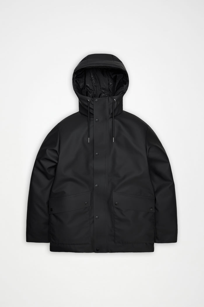 RAINS Nome Parka Black Jacket