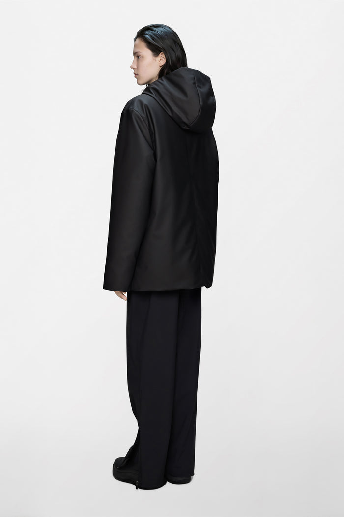 RAINS Nome Parka Black Jacket
