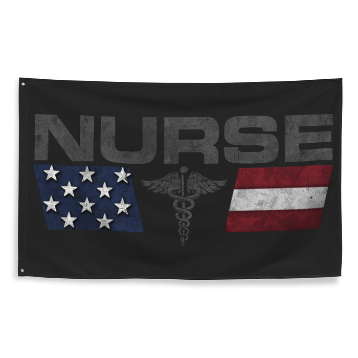 Nurse Logo Wall Flag