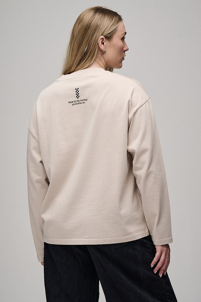 Off-Season Heavy Long Sleeve Tee | Sand