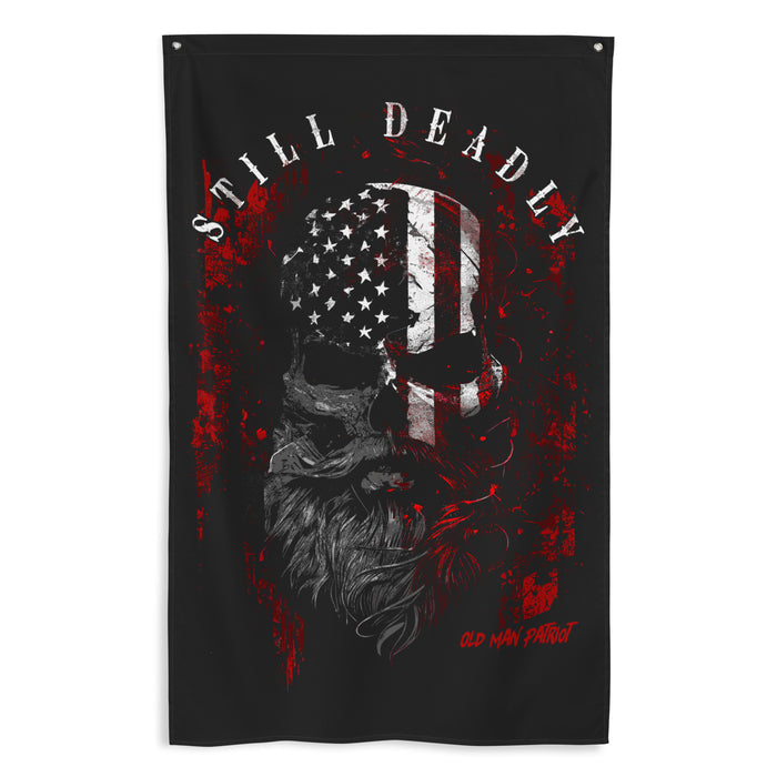Old Man: Still Deadly Wall Flag