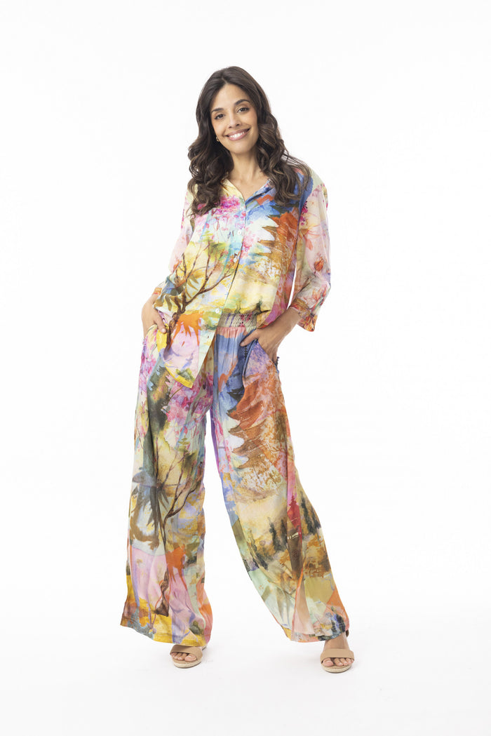 Orientique Digital Print Pants