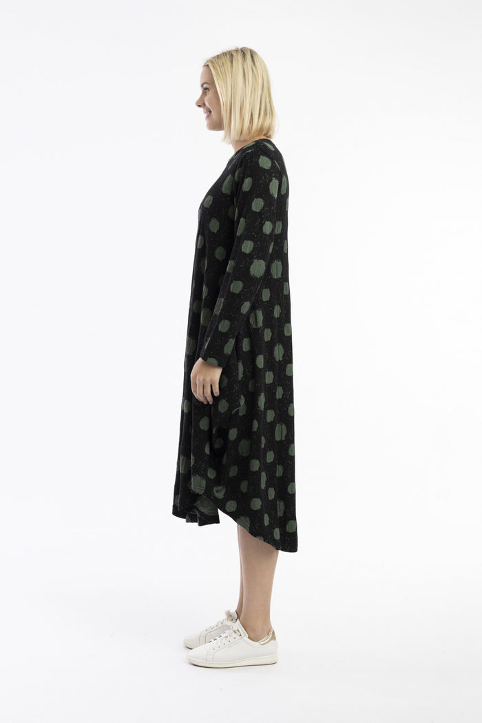 Orientique Spot Bubble Dress