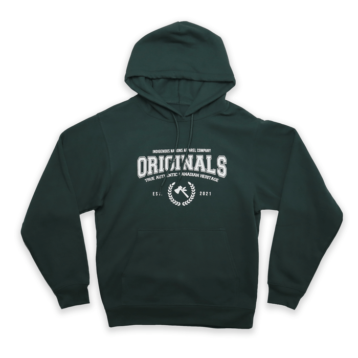 Originals Hoodie featuring the ORIGINALS graphic, soft cotton-poly blend for warmth and relaxed fit.
