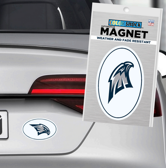 Oval Hawk Magnet