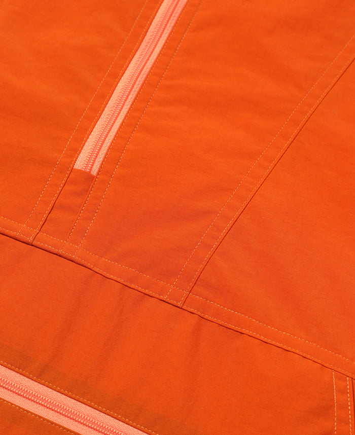 Packable City Anorak Parka (Orange)