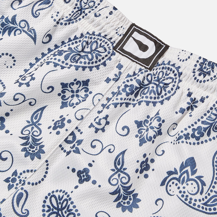 PAISLEY PARADISE- IVORY SHORTS