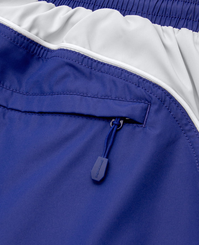 Paneled Track Pants (Blue)