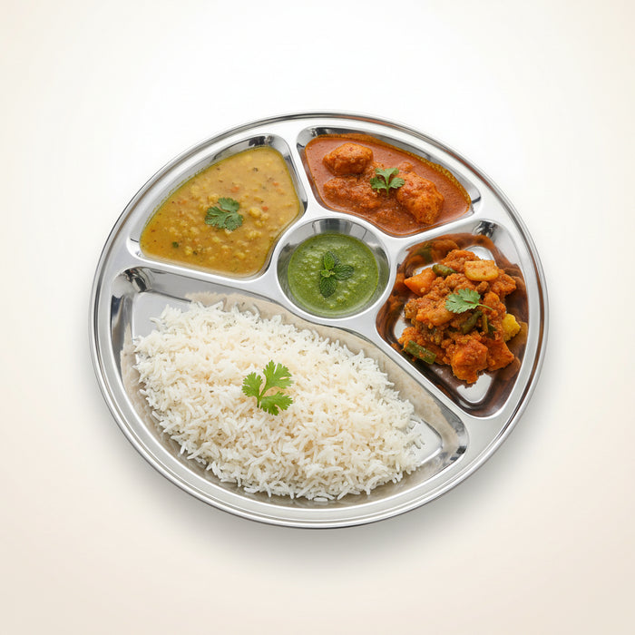 steel khande thaal