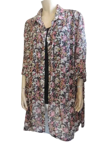 Party Girl Pretty Floral Shirt