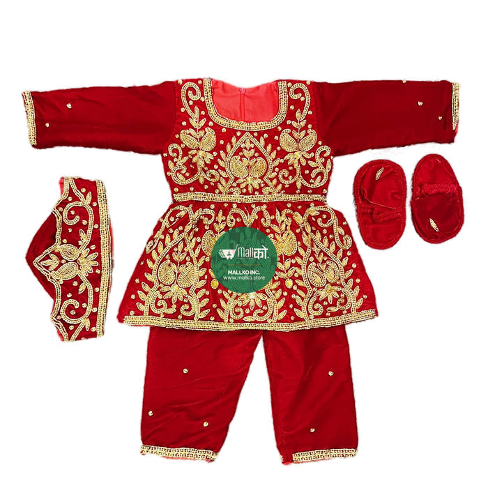Complete 4-Piece Dress Set
