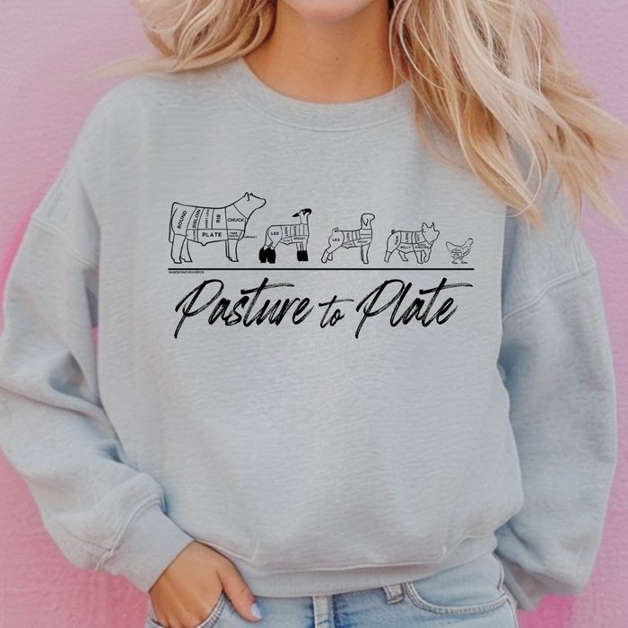 Pasture to Plate – Crewneck