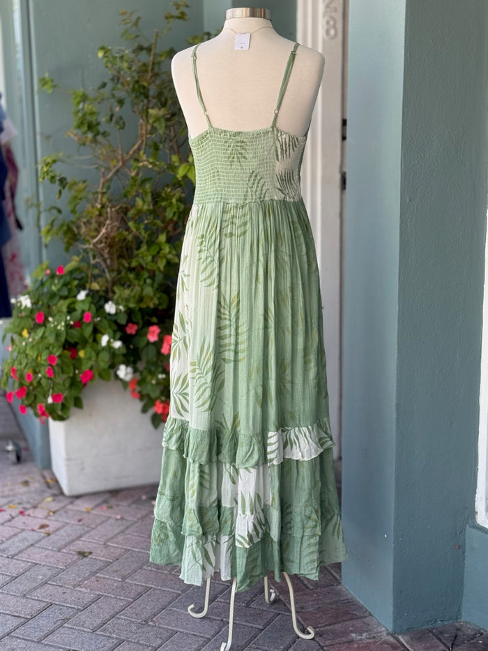 Dress Back Green