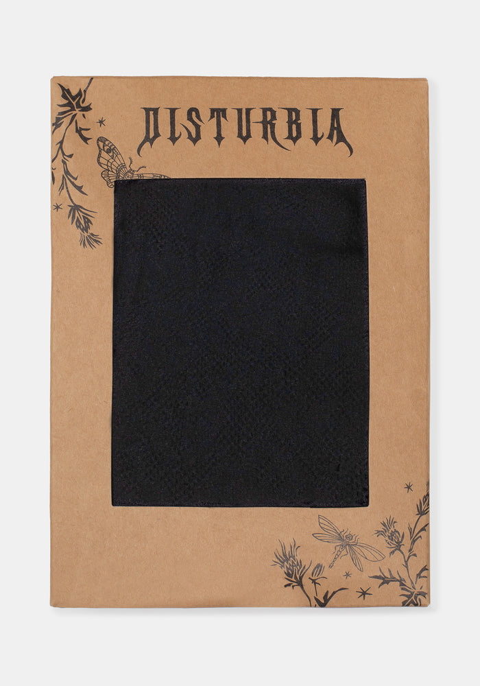 Phantasmic Sheer Lace Tights - Black