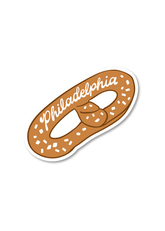 Philly Pretzel Sticker