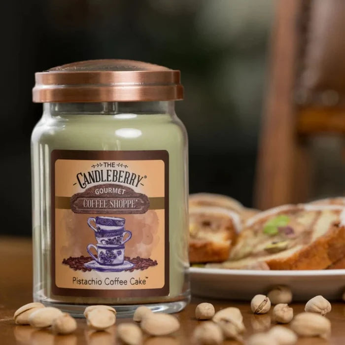 Pistachio Coffee Cake Large Jar Candle