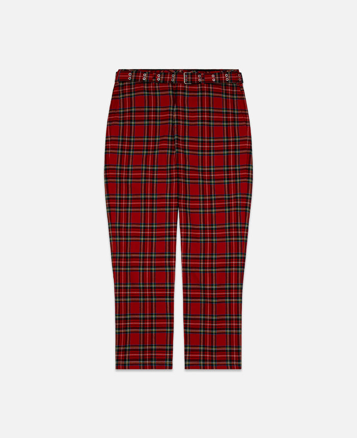 Plaid Pants (Red)
