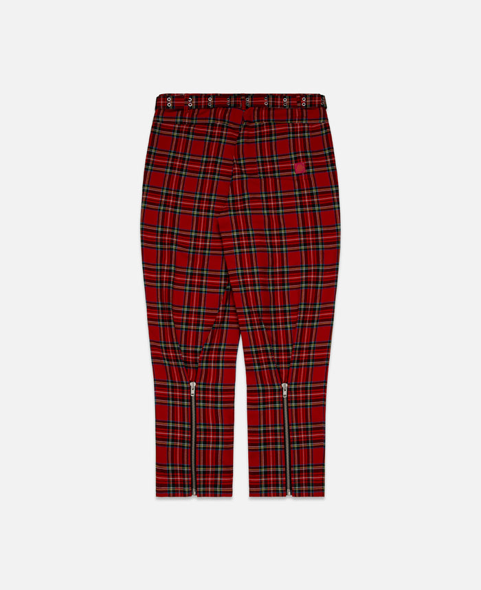 Plaid Pants (Red)