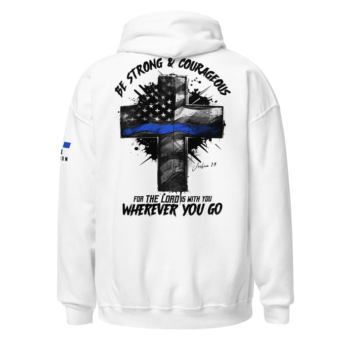 Police: Strong & Courageous Hoodie