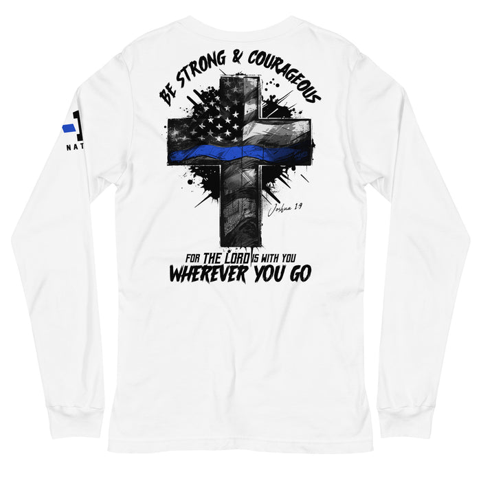 Police: Strong & Courageous Long Sleeve